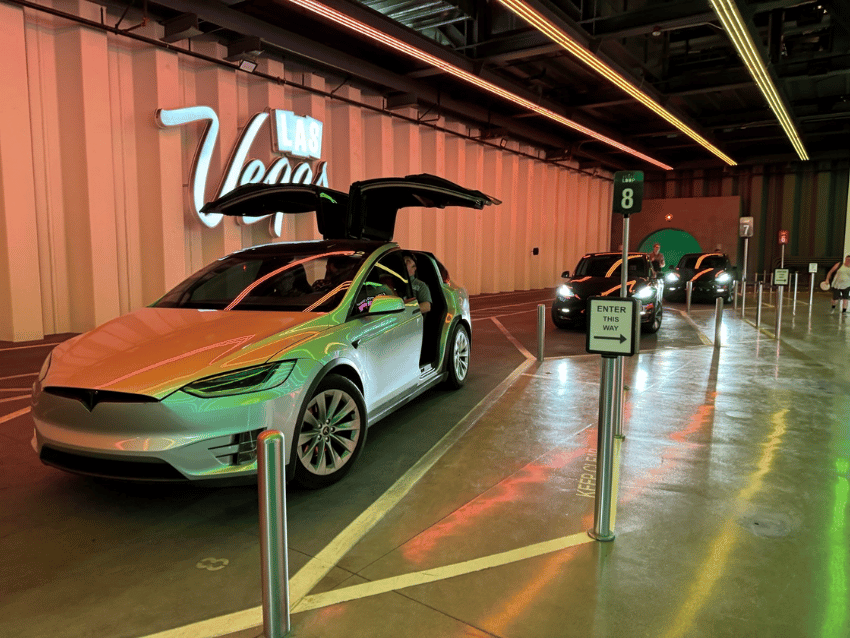 Vegas Loopの乗り場