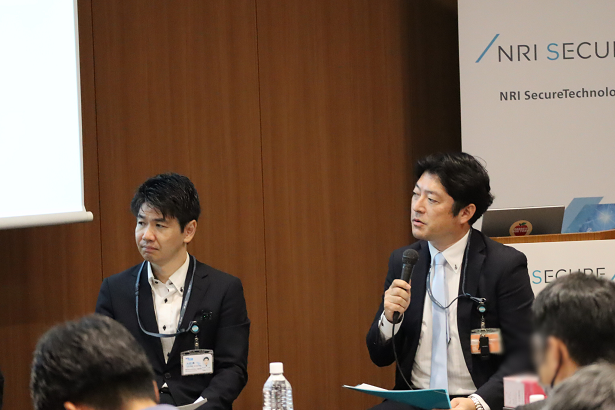 十川　基(NRIセキュア)　 渡辺 貴恒(NRIセキュア)