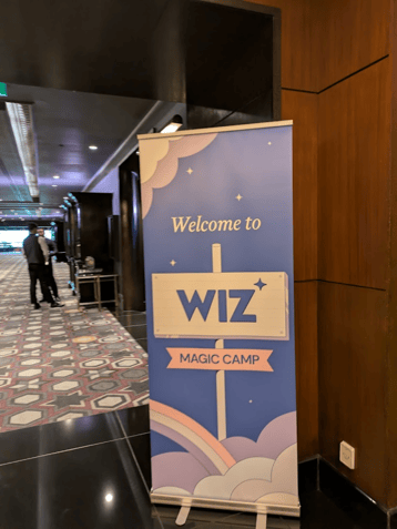 Wiz Magic Camp会場入り口