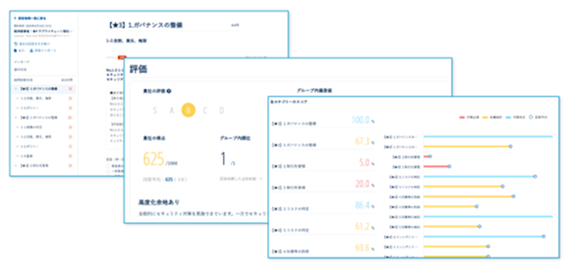 Secure SketCH上の回答・評価画面のイメージ
