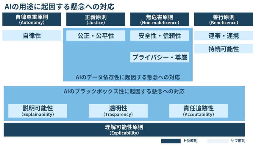 AIの用途に起因する懸念への対応1