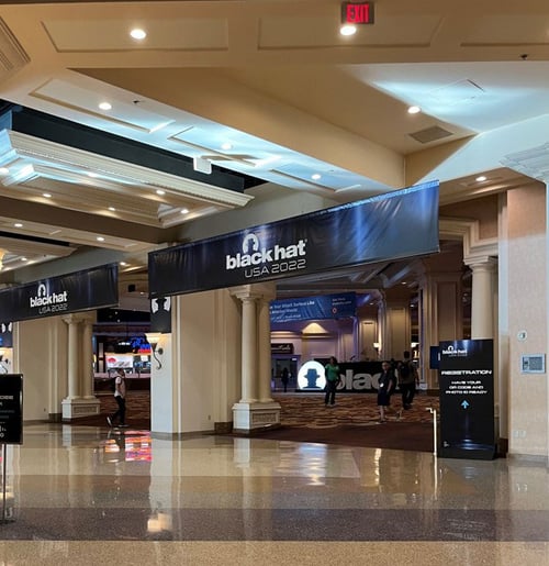 Black hat USA 2022 会場入り口