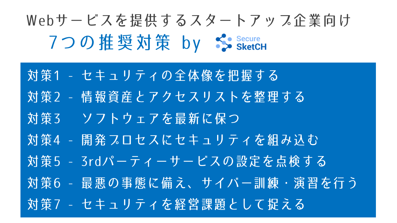 SecureSketCH-Seven-Recommend-Measures