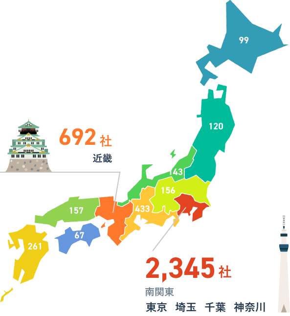 全国ユーザーヒートマップ